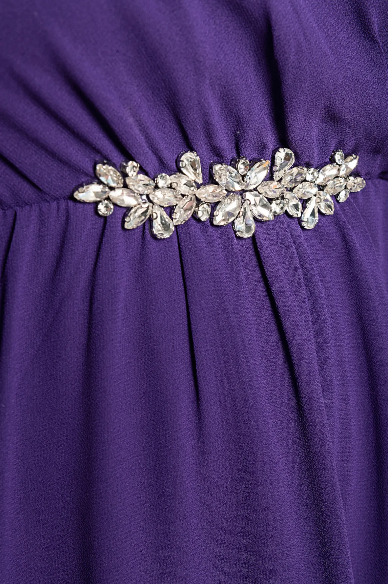 Abito midi elegante Graciana, viola