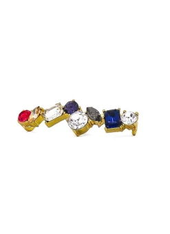 Accessorio per scarpe con rombi decorativi, colore oro