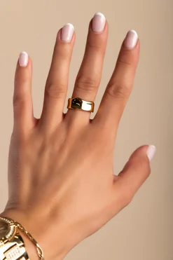 Anello elegante, ART555, colore oro