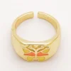 Anello elegante, ART529, colore oro