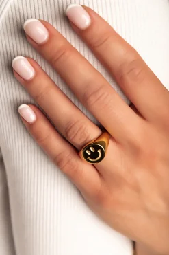 Anello elegante, ART2096, colore oro