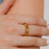 Anello stampato, ART2220, giallo