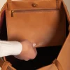 Borsa a mano più grande, marrone
