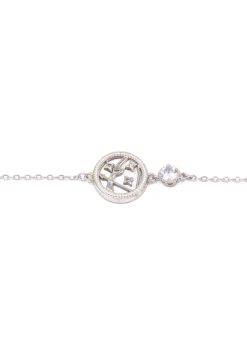 Bracciale con pendente, CAPRICORNO, argento