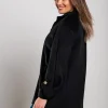 Cappotto elegante Albineya, nero