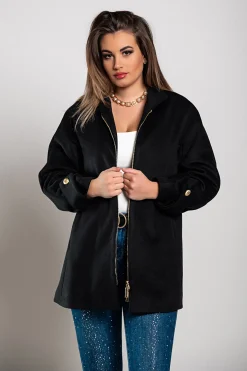 Cappotto elegante Albineya, nero