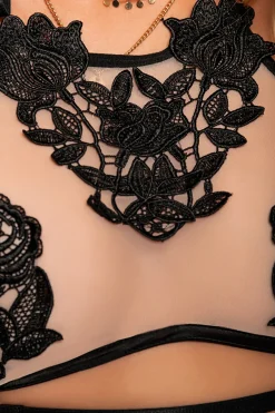 Completo intimo 2 pezzi Tallada, nero