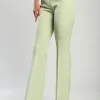 Elegante pantalone lungo  Casera, pistacchio