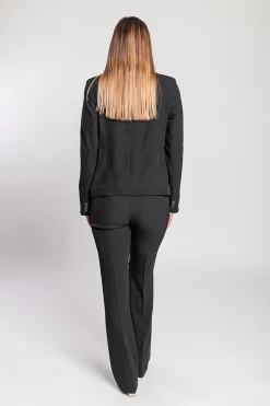 Elegante set da 2 pezzi, colore nero