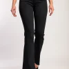 Jeans a zampa d'elefante, neri
