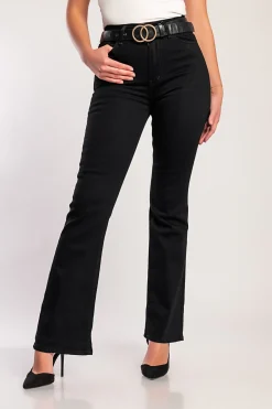 Jeans a zampa d'elefante, neri