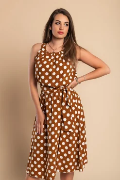 MIDI VESTITO A POIS MOULISHA