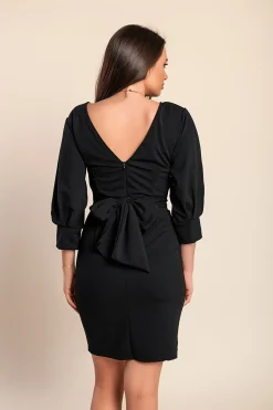 Mini abito elegante Varsavia, nero