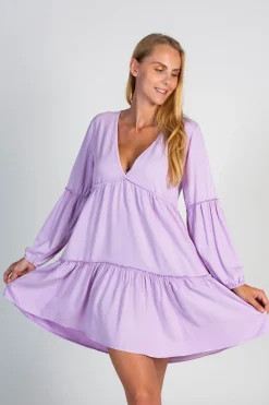 Mini abito estivo Monserat, viola