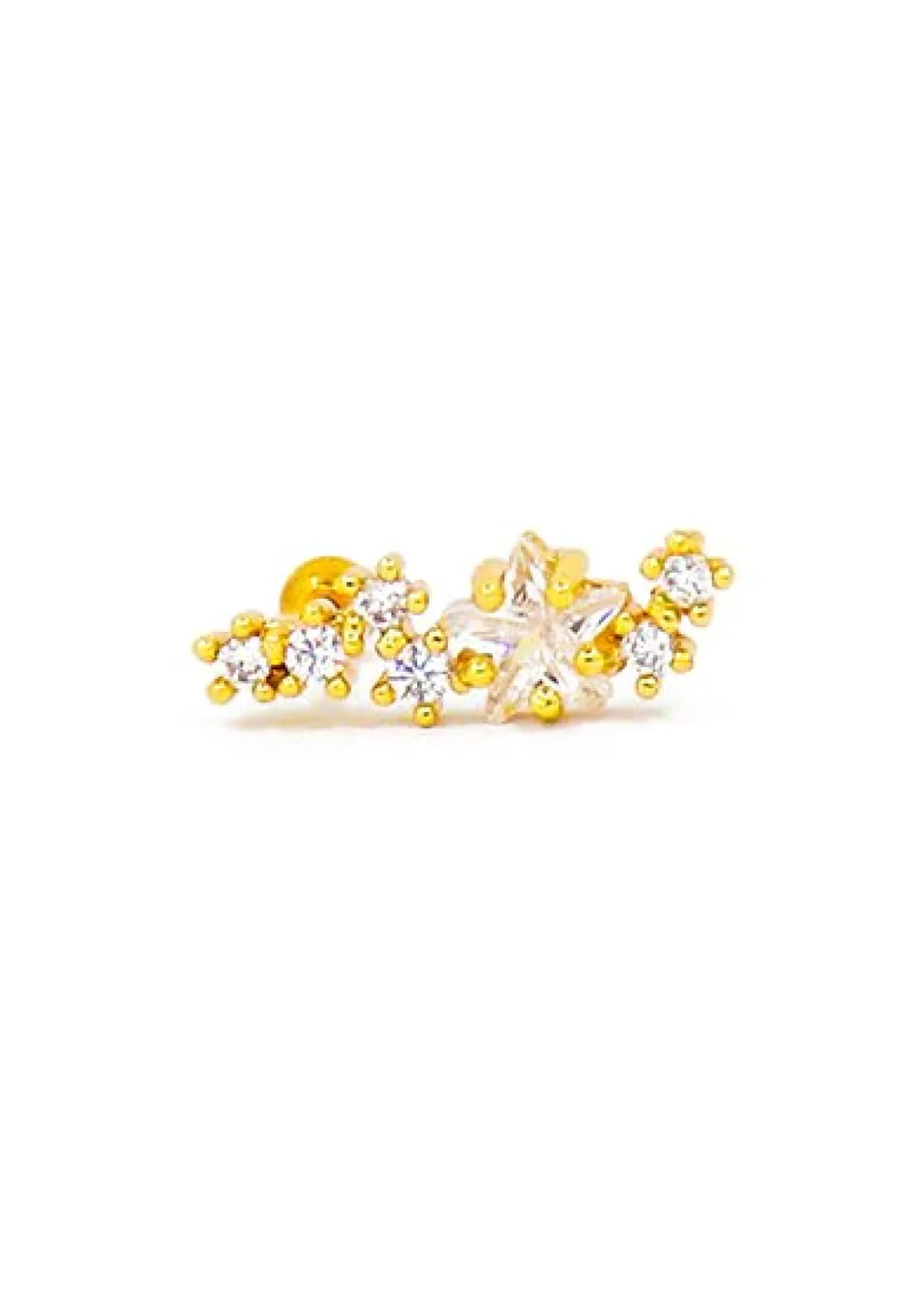 Mini orecchino elegante, ART945, colore oro