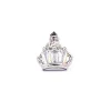 Mini orecchino elegante, ART953, colore argento