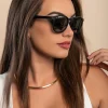 Occhiali da sole alla moda, ART11, neri
