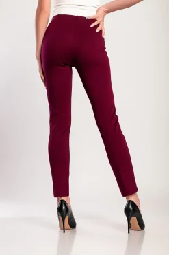 Pantaloni eleganti, bordeaux