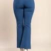 Pantaloni eleganti in cotone, blu