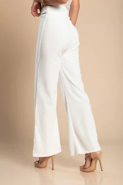 PANTALONI EMANUELA - BIANCO