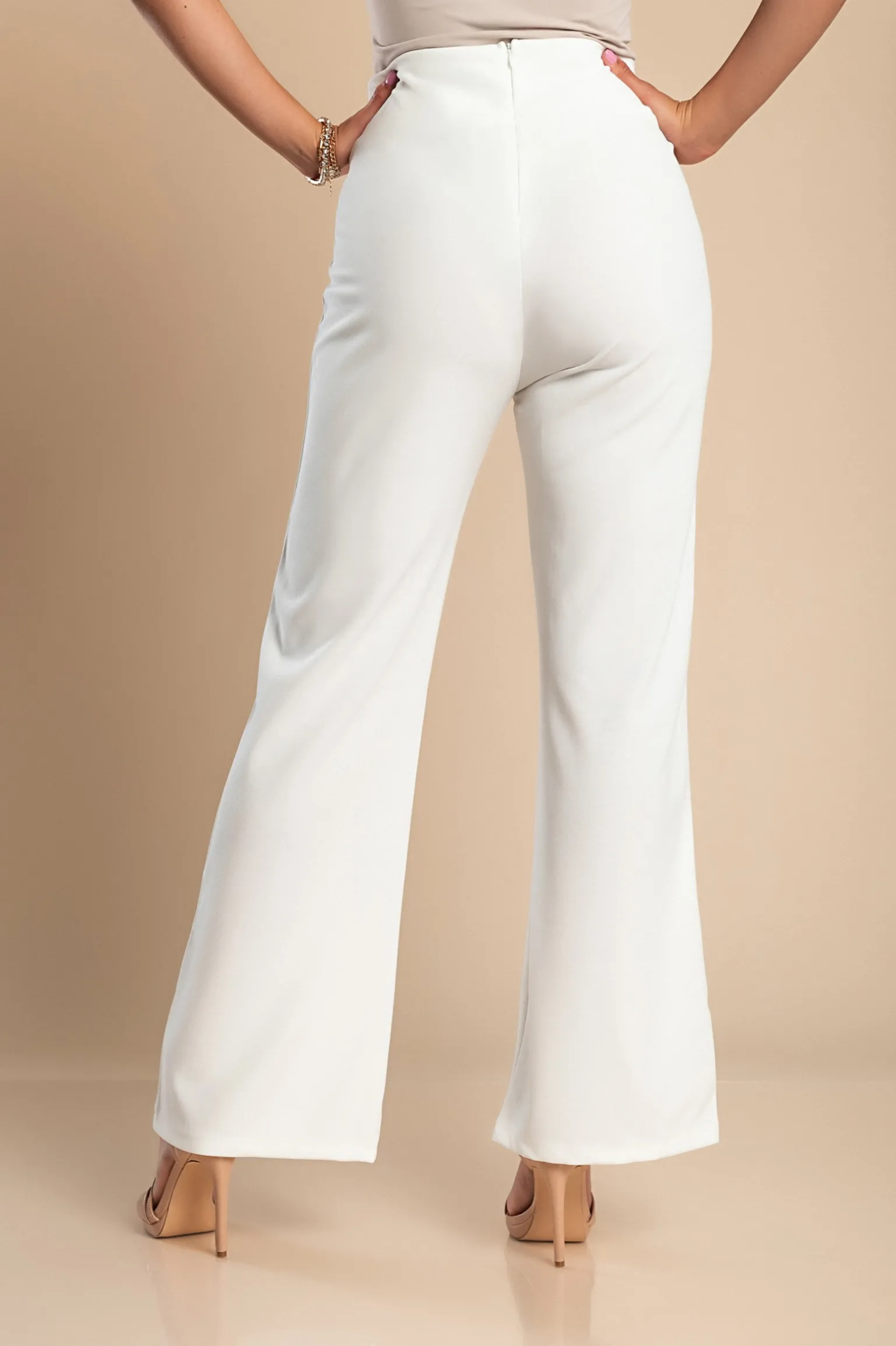 PANTALONI EMANUELA - BIANCO