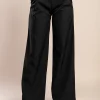 Pantaloni lunghi eleganti, neri