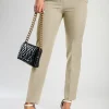 Pantaloni lunghi eleganti, beige