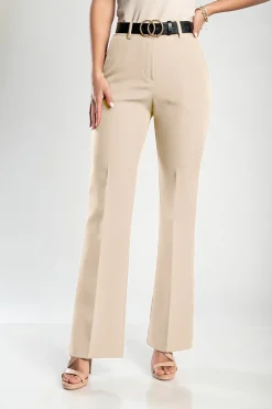 Pantaloni lunghi eleganti, beige