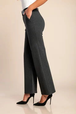 Pantaloni lunghi eleganti, grigi