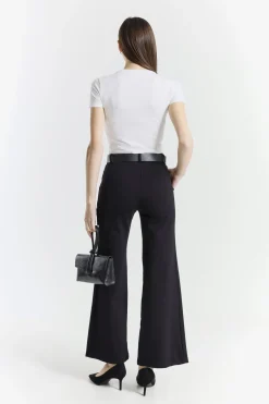 Pantaloni lunghi eleganti, neri