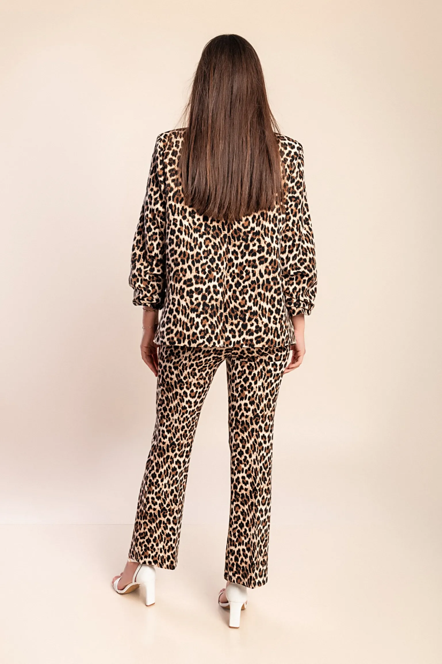 Set 2 pezzi con stampa leopardata, leopardo