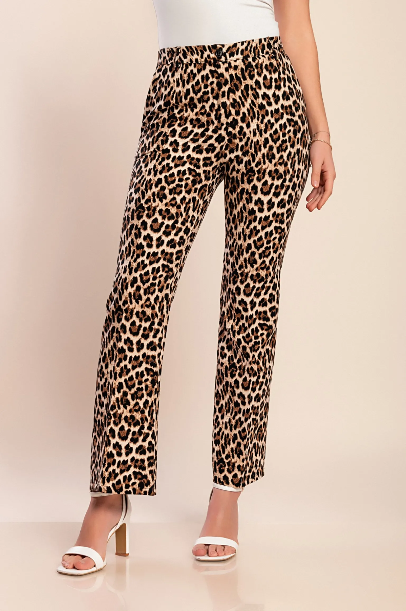 Set 2 pezzi con stampa leopardata, leopardo