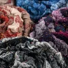 Set di 5 sciarpe, multicolore