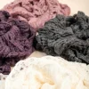 Set di 4 sciarpe, multicolor