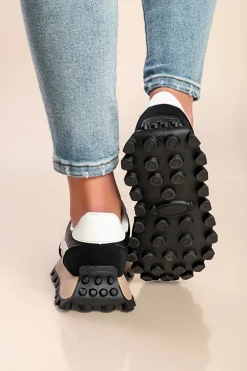 Sneakers alla moda, colore nero
