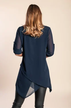 Tunica Rosalie, Blu Scuro