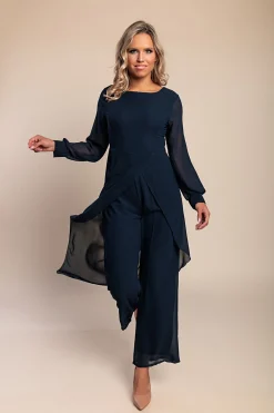 Tuta elegante, blu scuro