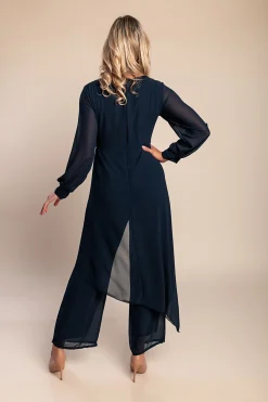 Tuta elegante, blu scuro