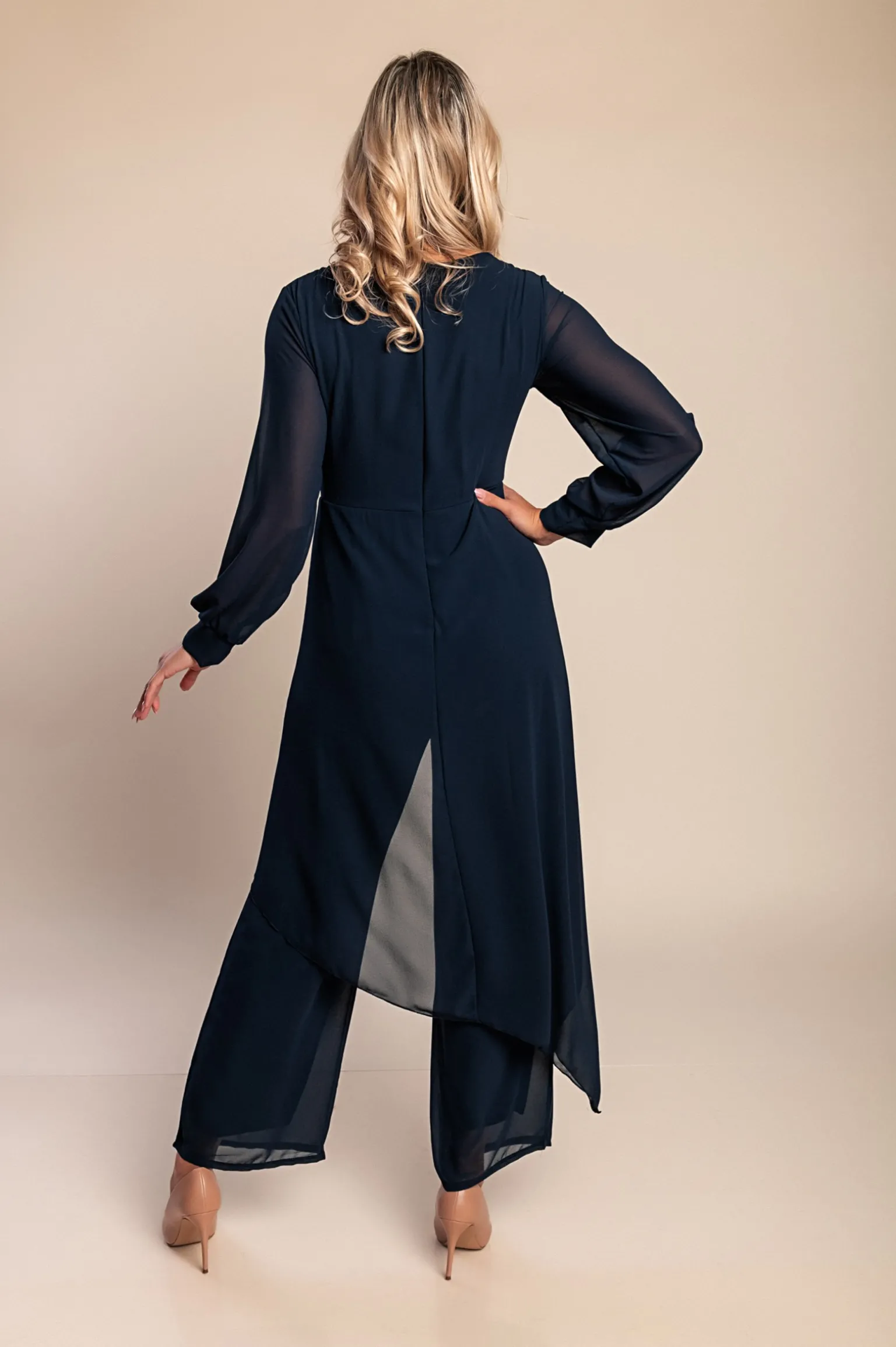 Tuta elegante, blu scuro