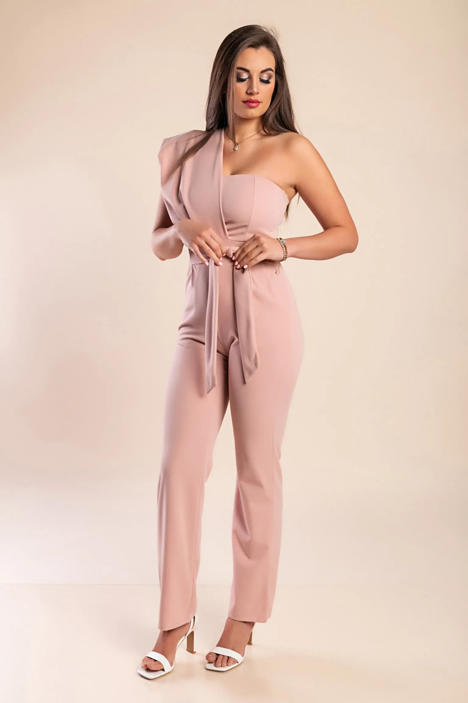 Tuta elegante Chia, rosa antico