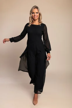 Tuta elegante, nera