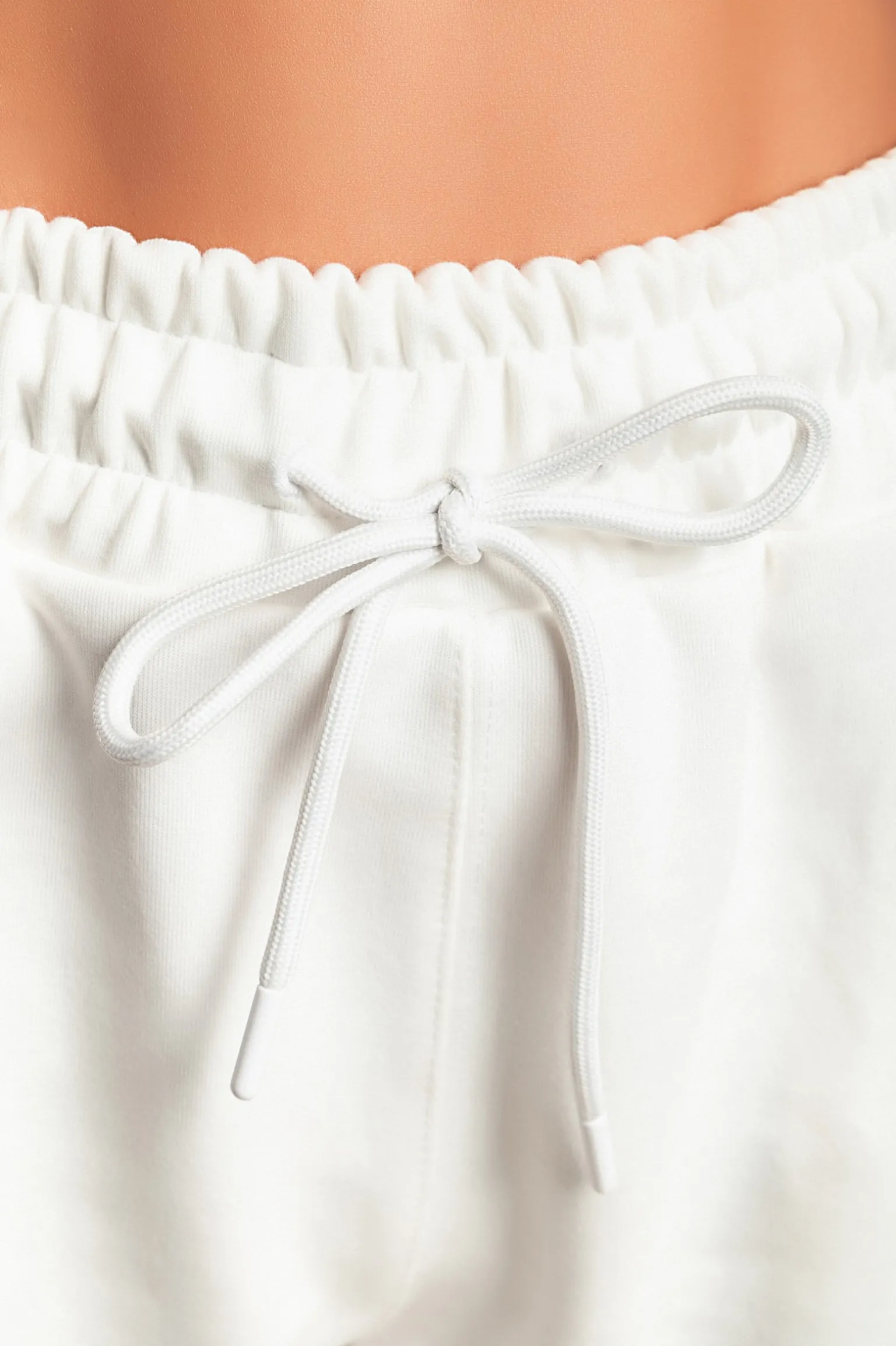 Tuta in cotone due pezzi, Bianco