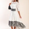VESTITO BIANCA - BIANCO