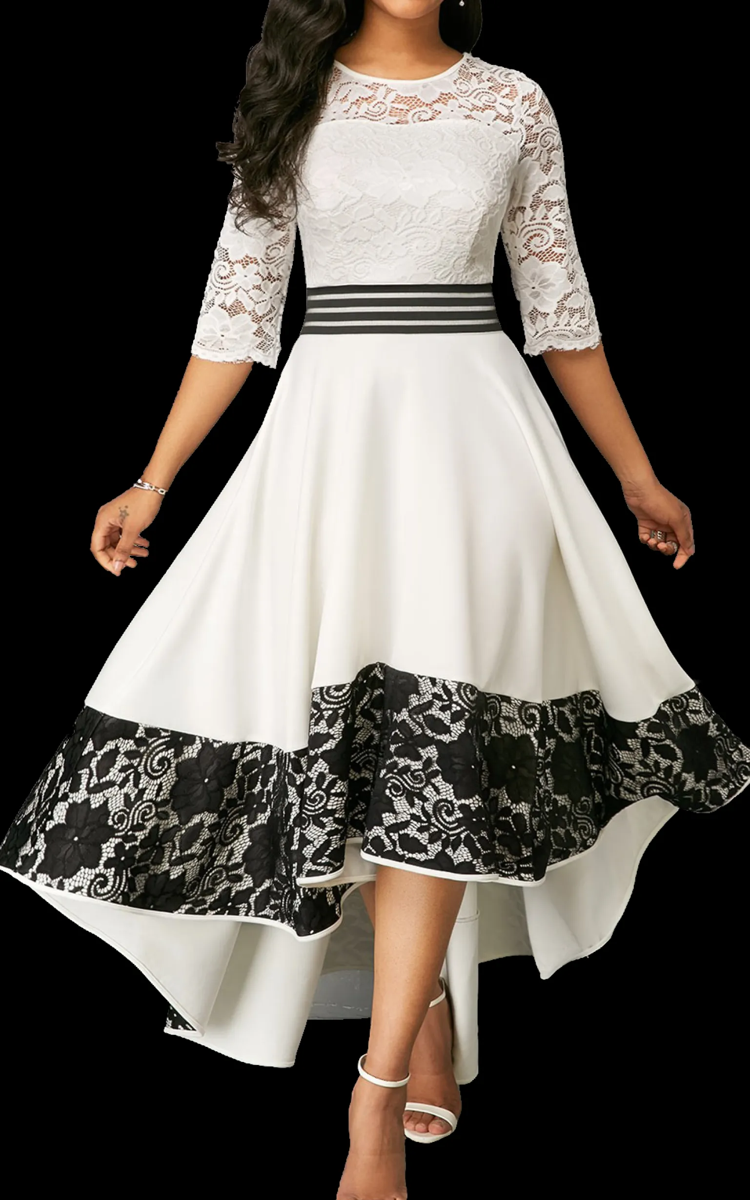 VESTITO BIANCA - BIANCO