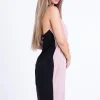 VESTITO CON COLLETO ALL'AMERICANA MAXWELL, NERO
