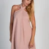 VESTITO CON COLLETO ALL'AMERICANA MAXWELL, ROSA CHIARO