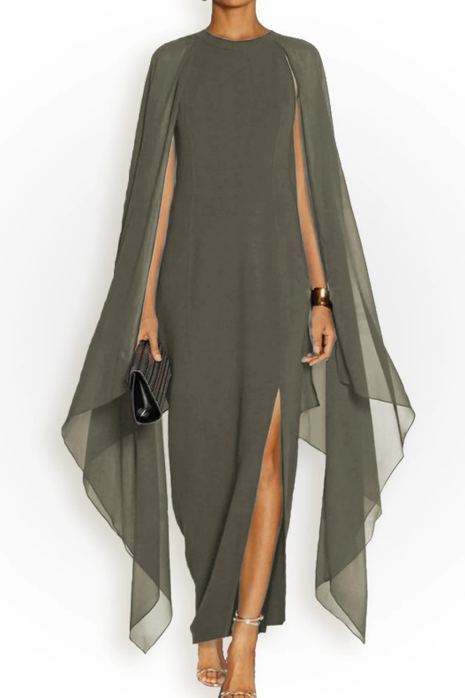 Vestito donna Ileana, oliva