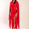 Vestito donna Ileana, rosso
