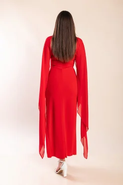 Vestito donna Ileana, rosso