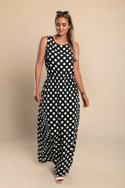 VESTITO DOTTIE - NERO